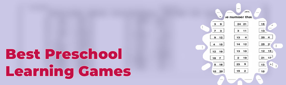 Games for 3 year olds online